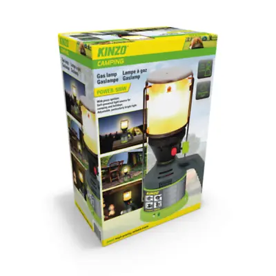 Camping Gas Lamp With 190g Adjustable Gas Cartridge • £30.63