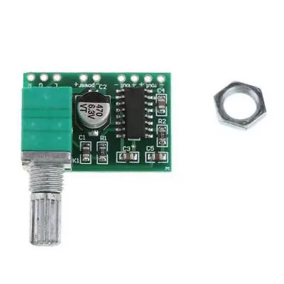 PAM8403 3W Stereo Audio Power Amplifier Board Module With Volume Control Pot • $2.34