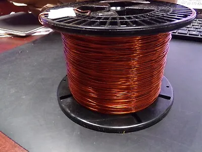 18 AWG Gauge Enameled Copper Magnet Wire 5.0 Lbs 995' Length 0.0437  240C Nat(C) • $150