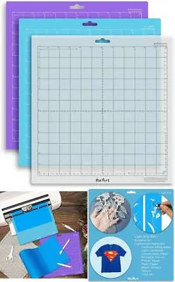 $23.23 • Buy 3PC Cameo Cricut Adhesive Cutting Mat Silhouette Tools Accessories Grip 12x12 