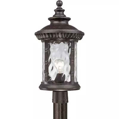 Quoizel CHI9011IB Chimera 1 Light 22 Inch Imperial Bronze Outdoor Post Lantern • $153.60