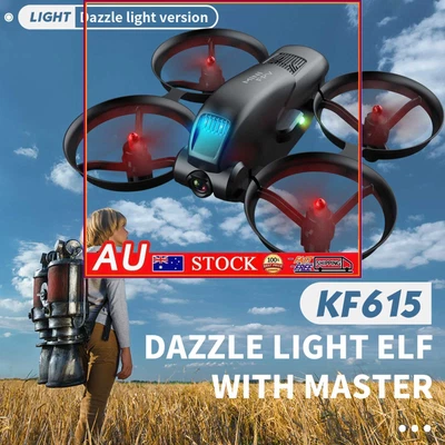 $58.19 • Buy 720P HD Camera FPV Drone Headless Mode 2.4GHz FPV RC Drone Optical Flow For Kids