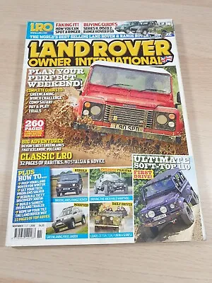 Land Rover Owner International Magazine Nov 2010 Issue 12 Greenlaning Range • £0.99