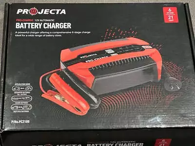 PROJECTA PC2100 12 Volt AUTOMATIC 21A 6 STAGE BATTERY CHARGER • $263.49