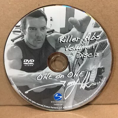 P90X Tony Horton One On One Volume 1 - Disc 3 Only - Killer Abs - (Beachbody) • $22.50