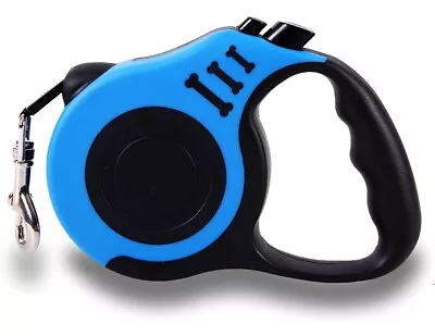 £5.79 • Buy Retractable Dog Cat Pet Lead Extendable Training Dog Leash Pet Lead Blue