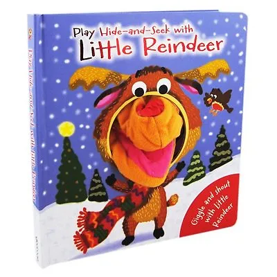 Hand Puppet Reindeer. Story Book For Interactive Reading At ChristmasIgloo Boo • £3.02