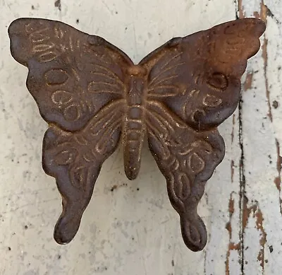 Vintage 1925 Waverly Studio Cast Iron Butterfly Lamp Finial • $55