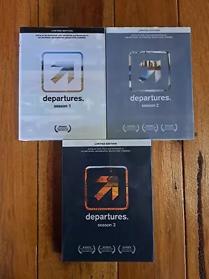 Departures Season 1 2 3 Complete DVD Rare OOP Limited Edition RARE - FREE POST  • $130.45