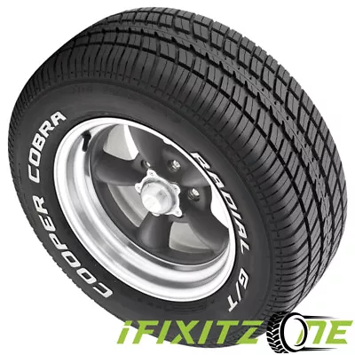 1 Cooper Cobra Radial G/T 235/60R15 98T Tires Performance A/S White Letters • $167.78