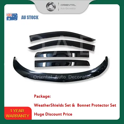 $140 • Buy Bonnet Protector & Weathershields For Holden RG Colorado Dual Cab 16+ #BC