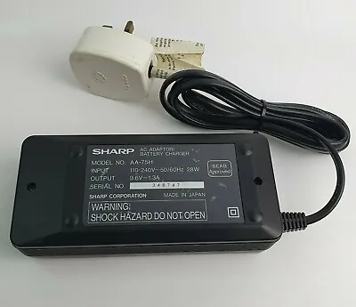 £9.99 • Buy Sharp AA-75H Camcorder Battery Charger 9.6V AC Adaptor (Unit Only)