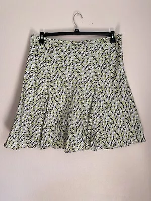 George Large 16 Women's Geometric Dots Peplum Skirt A-Line Knee Length • $7