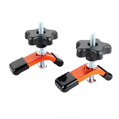 2 Pack Mini Hold Down Clamps Kit 3-1/3” L X 1” Width T-Track CNC Router Clamp • $27.05