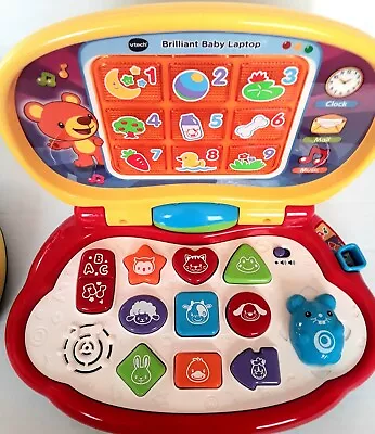 VTech Brilliant Baby Laptop Learning Interactive Toddler Toy 115 Features  • $8.99