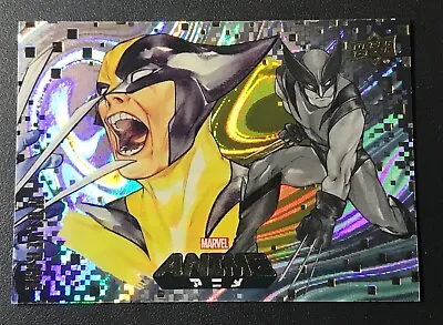 2020 Upper Deck Marvel Anime Japanese MEGA MOON PARALLEL 🔥 WOLVERINE 🔥 • $19.95