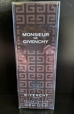 MONSIEUR DE GIVENCHY  Cologne For Men 3.3oz/ 100ml Eau De Toilette Spray Sealed • $79.99