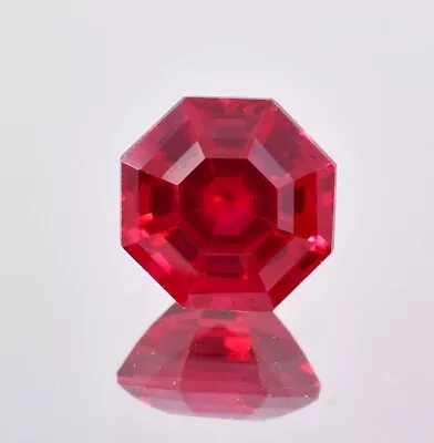 AAA 11.90 Ct Natural Blood Red Ruby Hexagon Cut Loose Gemstone Certified 12x12MM • $6