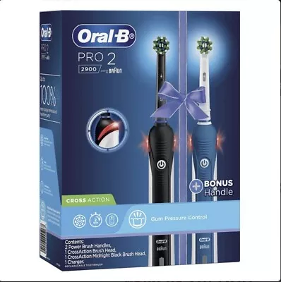 Oral B Power Toothbrush Pro 2 Dual Handle Pack • $160