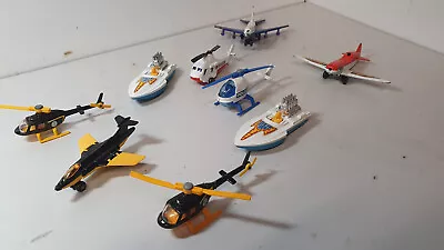 £3 • Buy 9x Diecast Helicopters Planes & Boats - Matchbox Lesney Corgi