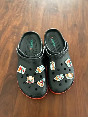 Crocs Ultra Rare Limited Edition 2023 7-Eleven Mens Slides NEW Shoes Size 11 • $12.49