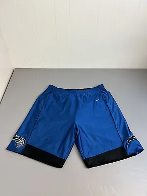 Vintage Nike Dri Fit Orlando Magic Basketball NBA Shorts Mens XL Reversible Team • $9.77