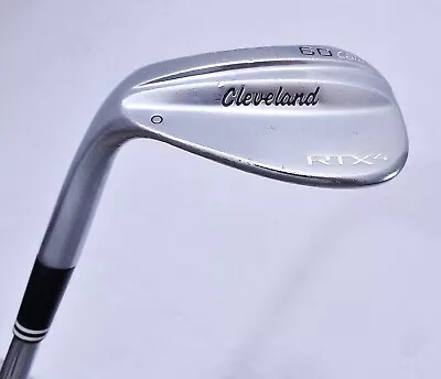 Cleveland RTX4 Lob Wedge 60 Degree Dynamic Gold S400 Stiff Left-Handed • $15