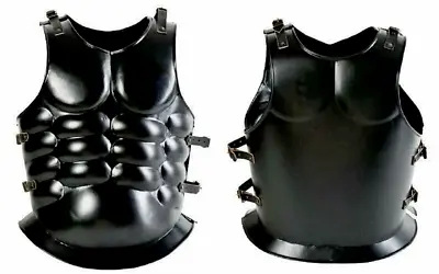 Medieval Iron Steel Muscle Body Armor Chest Protection Greek Roman Costume • $123.71