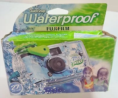 New FujiFilm Disposable Quick Snap Waterproof Camera 27 Exposures  • £10.45