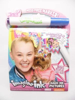 $11.61 • Buy JoJo Siwa Imagine Ink Mess Free Magic Marker Kids Games Activity Book