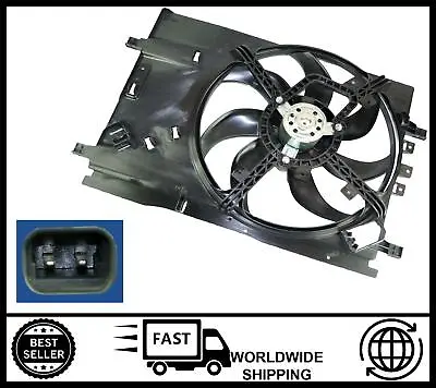 Radiator Cooling Fan FOR Opel Corsa D 1.0 1.2 1.4 [2006-2016] 1341392 • £79.98