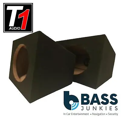 6x9 Car Speaker Box MDF Enclosure In BLACK Carpet With Terminals (Sold As Pairs) • £29.95