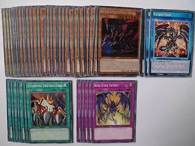 £19.80 • Buy Red-Eyes Deck * Advanced + Speed Duel * Ready To Play * Yu-gi-oh