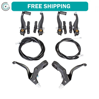 $49.29 • Buy Origin8 Sport Comp MTB V-Brake Set Front & Rear Black