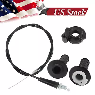 Handle Grips Throttle Cable For Taotao Apollo SSR CRF50 XR50 125cc Dirt Pit Bike • $14.83