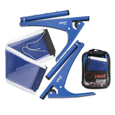 Pivot Sport Game Sports Table Tennis/Pin Pong Table Net & Post Set Spring Clamp  • $28.80