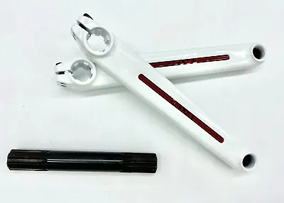 New Redline Flight Cranks - White 180mm • $219