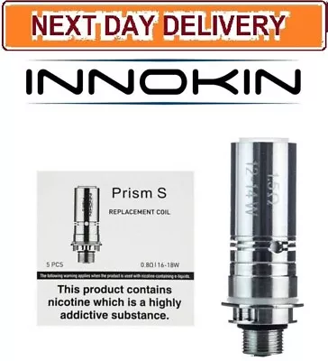 Innokin Prism S Coils | For Endura T20S T20-S EZ WATT Vape Kit | 0.8ohm 1.5 Ohm  • £7.78