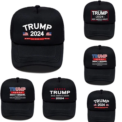 $13.52 • Buy Cap Trendy Donald Trump Hat Trump Election Baseball Cap Sports Cap Adjustable