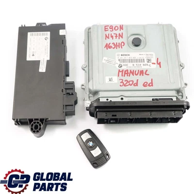 £79.99 • Buy BMW E90 E91 LCI N47N 320ed 320d Ed 163HP ECU KIT DDE 8510829 CAS3 + Key Manual