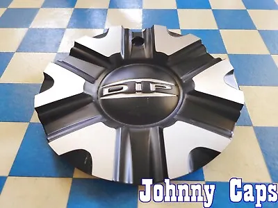 DIP Wheels # C614602CB7/M . Custom METAL BLACK & SILVER Center Cap [51] (QTY. 1) • $48.56