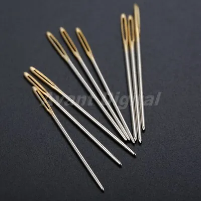 20/30pcs Big Eye Blunt Needles 3 Size Sewing Knitting Embroidery Needlework Tool • $2.87