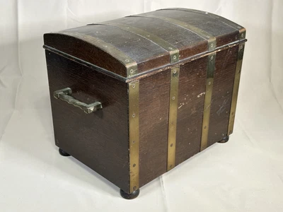 £55 • Buy Vintage Wooden Arts And Crafts Pirate Box