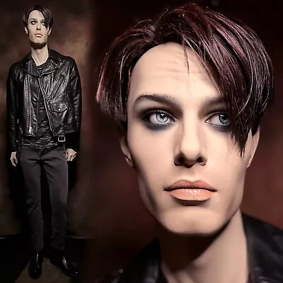 JOHN NISSEN Male Mannequin GOTH RALF Full Realistic Vintage Glass Eyes RARE • $4495