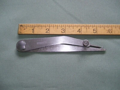 £6 • Buy Vintage Moore & Wright 5.5  Fixed Joint Jenny Calipers Dividers VGC (83)