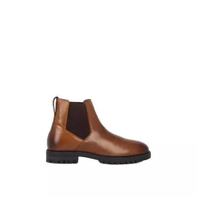 Mantaray Mens Premium Leather Chelsea Boots DH1261 • £27.38