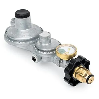 2 Stage Propane Regulator With Gauge Standard 3/8 Female NPT And P.O.L Tank ... • $44.69