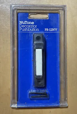 Vintage Nutone Push Button Doorbell NIB New Old Stock-10 To 16 Volt • $15