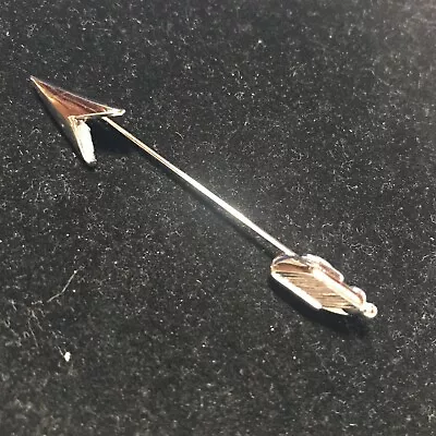 Vintage Monet Arrow Stick Pin brooch Silvertone • $9.99