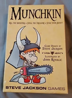 Munchkin 1st EDITION 24th Printing - A Steve Jackson Card Game • $19.99